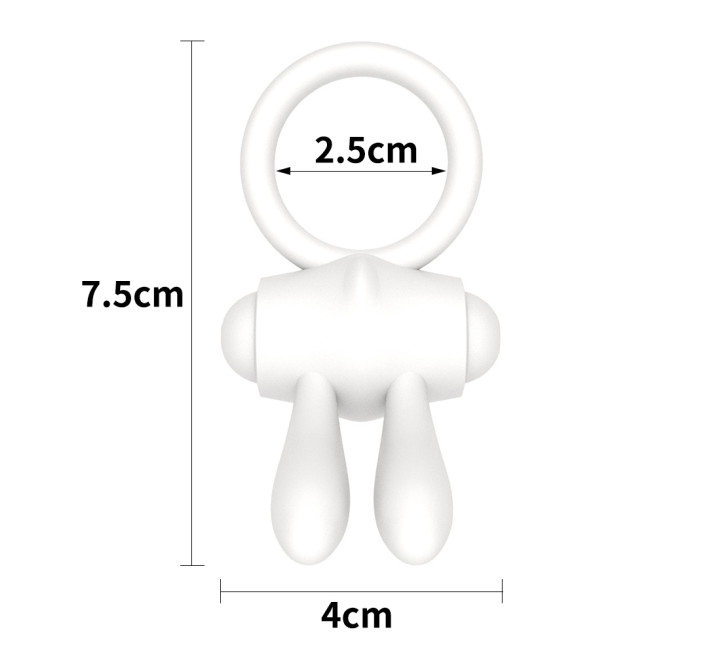 Ерекційне кільце LoveToy Power Clit Cockring LVTOY174