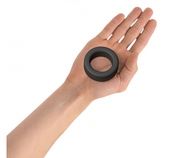 Ерекційне кільце широке Love To Love COOL RING - BLACK ONYX