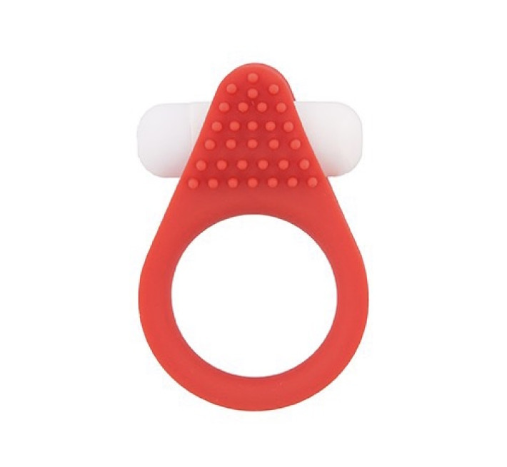 Эрекционное виброкольцо Dreamtoys Lit-Up Silicone Stimu Ring 1 Красное