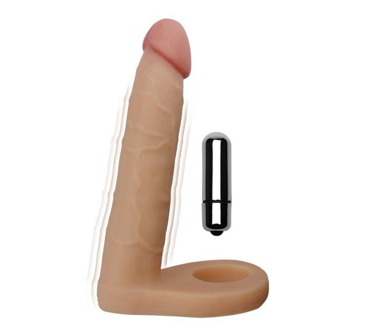 Насадка для подвійного проникнення LoveToy The Ultra Soft Double-Vibrating 2 6,25