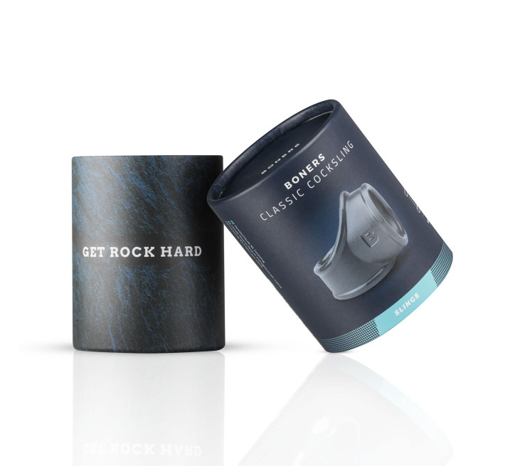 Ерекційне кільце Boners Clsssic Cocksling - Grey