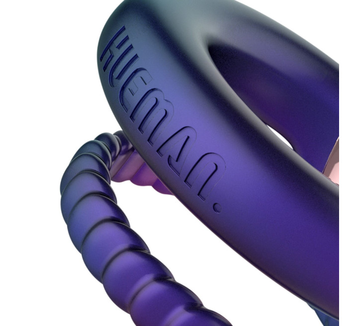 Ерекційне віброкільце Hueman - Jupiter Vibrating Cock and Ball Ring