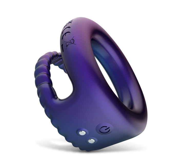 Ерекційне віброкільце Hueman - Jupiter Vibrating Cock and Ball Ring