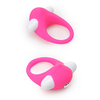 Ерекційне кільце Dreamtoys LIT-UP SILICONE STIMU RING 6 Рожеве