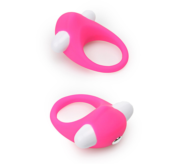 Ерекційне кільце Dreamtoys LIT-UP SILICONE STIMU RING 6 Рожеве