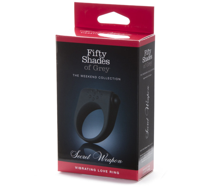 Эрекционное виброкольцо Fifty Shades of Grey Секретное оружие