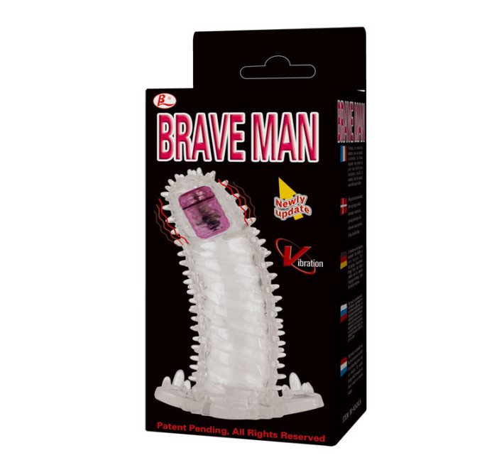 Насадка на член LyBaile On-contact vibrator on the top