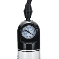 Вакуумный насос Men Powerup со стрелочным манометром и ручной «грушей» Вакуумный насос Men Powerup со стрелочным манометром и ручной «грушей»