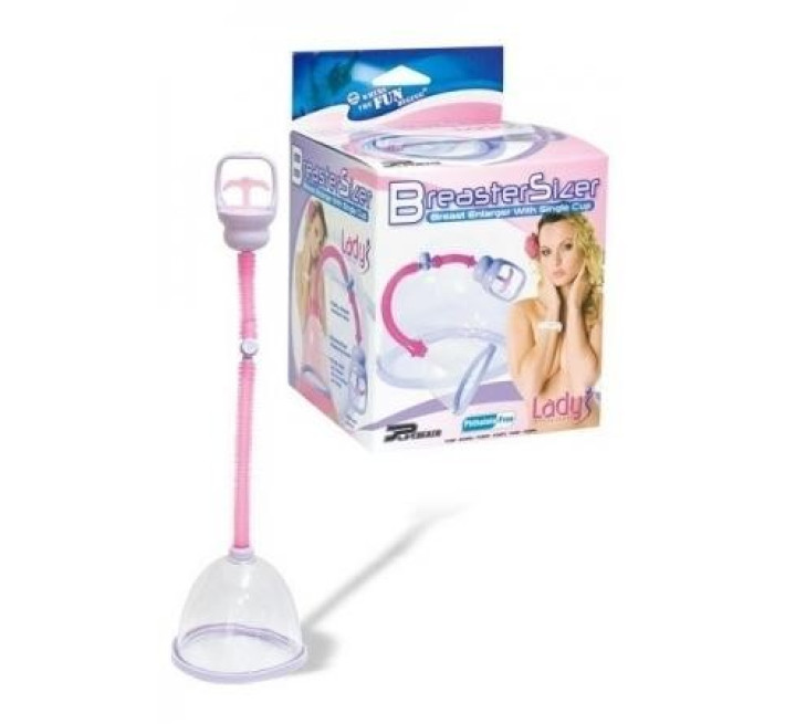 Вакуумный массажер для груди NMC Breast Sizer singel cup Прозрачная