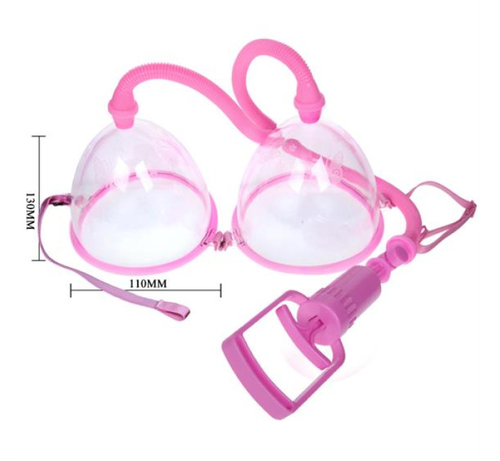 Вакуумна помпа для грудей LyBaile Breast Pump Enlarge With Twin Cups