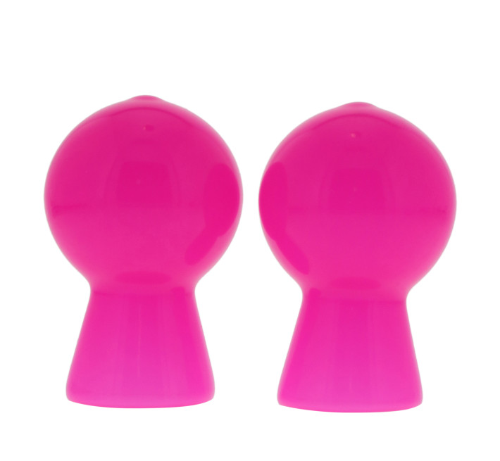 Помпи для сосків NMC Nipple Sucker Pair in Shiny Рожеві