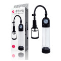Мужская помпа Toyfa A-Toys Penis Pump Clear Черная