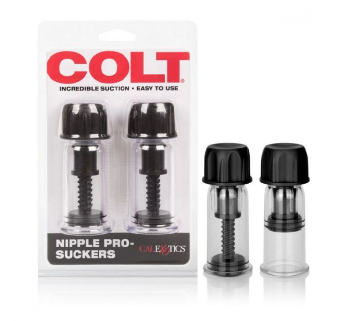 Помпи для сосків California Exotic COLT Nipple Pro-Suckers чорні