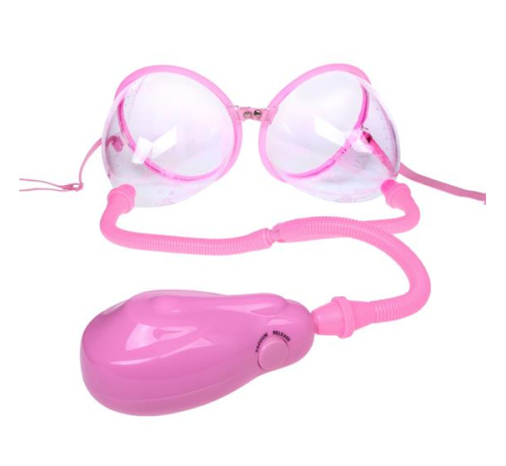 Вакуумна помпа для грудей LyBaile Breast Pump Enlarge With Twin Cups Vibro