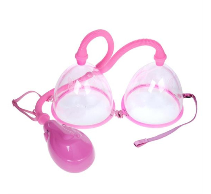 Вакуумна помпа для грудей LyBaile Breast Pump Enlarge With Twin Cups Vibro
