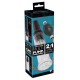 Чоловічий насос You2Toys Vibrating Multi Pump & Masturbator Прозора