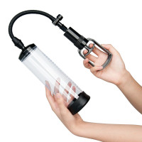 Вакуумный насос с ручным насосом Men Powerup Black Вакуумный насос с ручным насосом Men Powerup Black