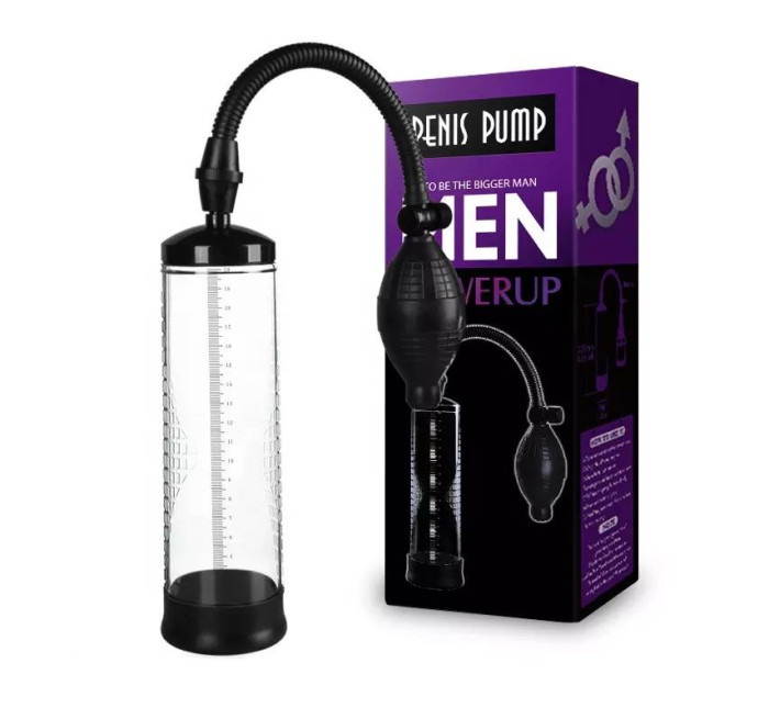 Вакуумна помпа з ручною «грушею» Men Powerup