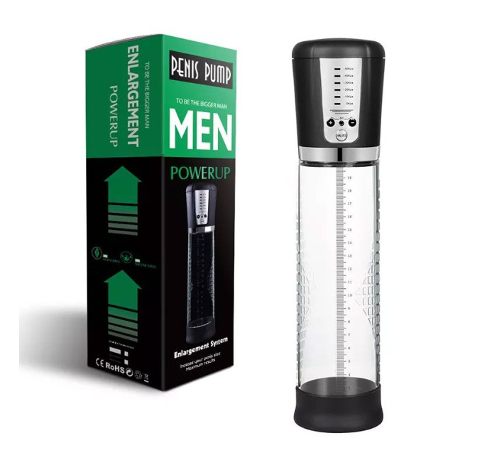 Автоматический вакуумный насос на аккумуляторе Men Powerup