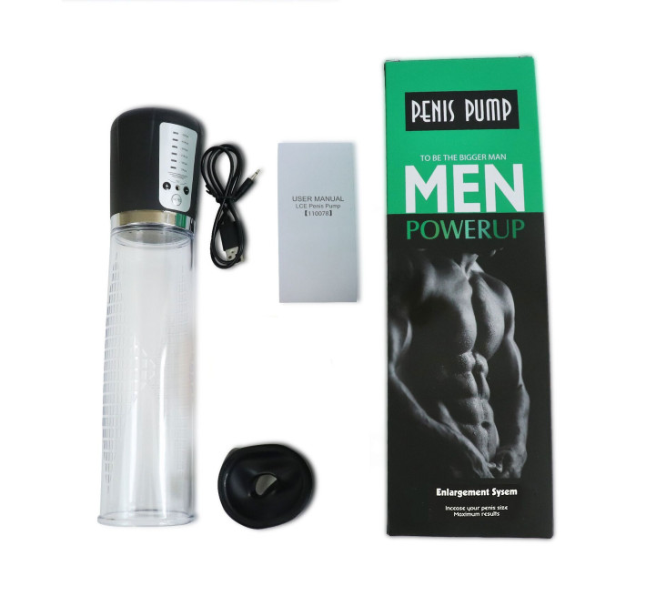 Автоматический вакуумный насос на аккумуляторе Men Powerup