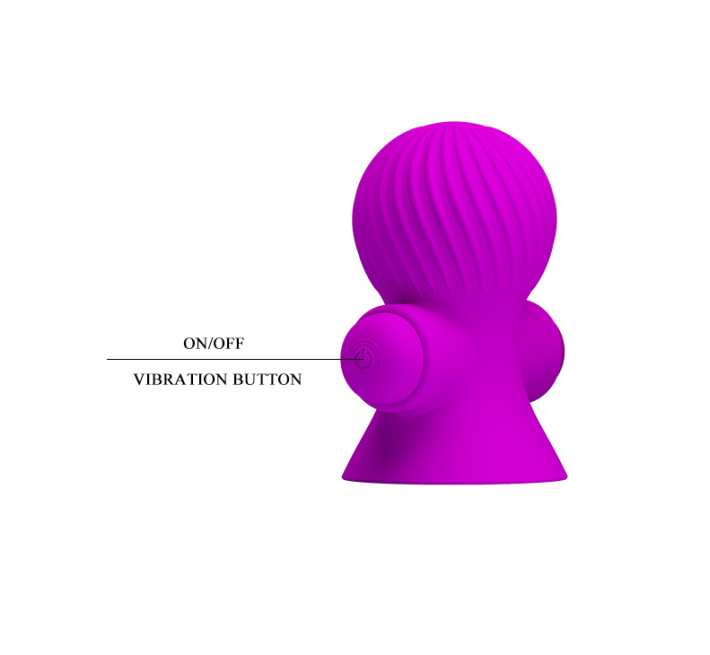 Вакуумна помпи для сосків Pretty Love Nipple Sucker Purple