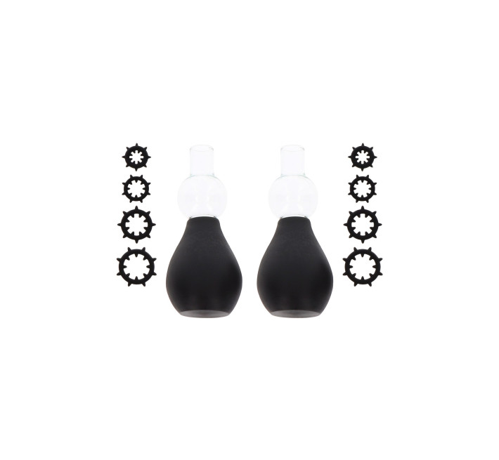 Насосы для сосков Taboom с набором колец, черные.