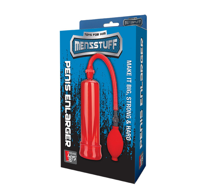 Помпа Dreamtoys Menzstuff Penis Enlarger Червона