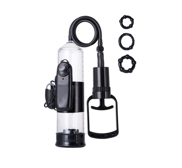 Мужская помпа Toyfa A-Toys Pump Черная 22.8 см