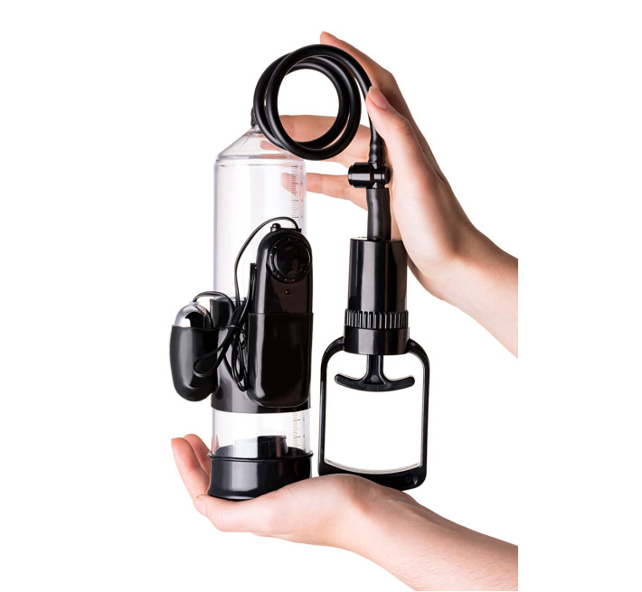 Мужская помпа Toyfa A-Toys Pump Черная 22.8 см