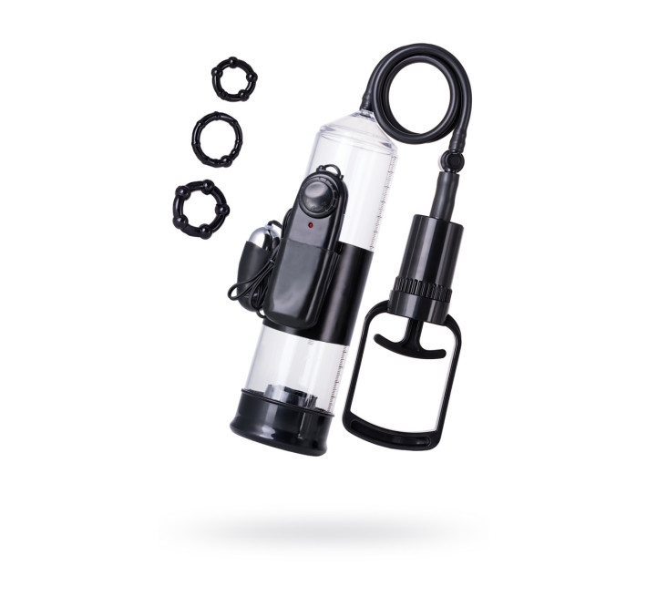 Мужская помпа Toyfa A-Toys Pump Черная 22.8 см