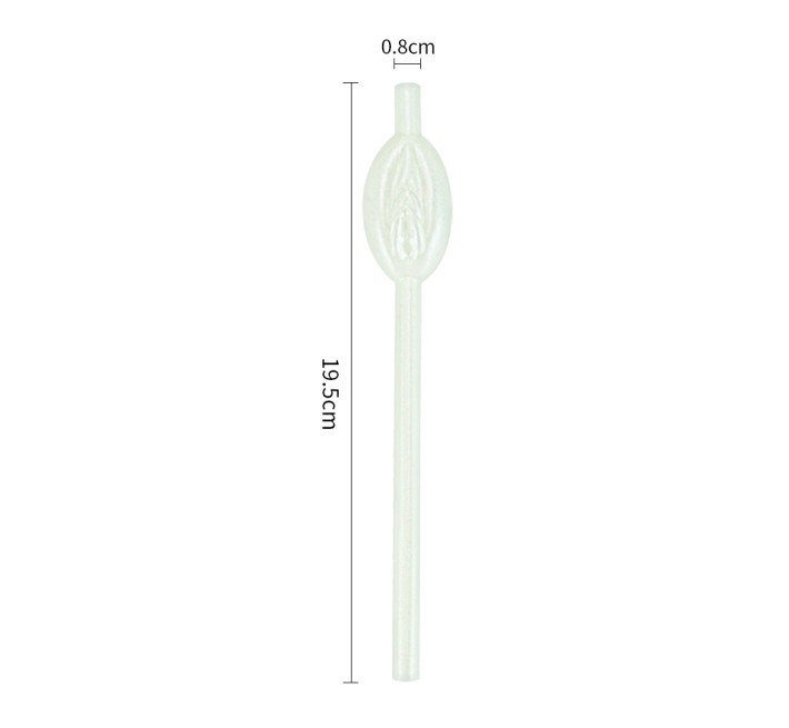 Трубочки LoveToy Glow in the Dark Pussy Straws 9 шт