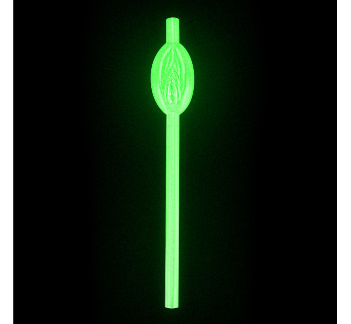 Трубочки LoveToy Glow in the Dark Pussy Straws 9 шт