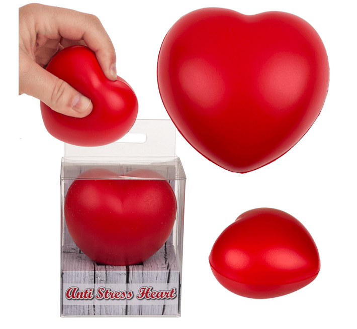 Анти-стрес OOTB Anti Stress Heart, 6 см