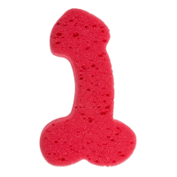 Губка для ванни OOTB Sponge Willy Red, 19 см