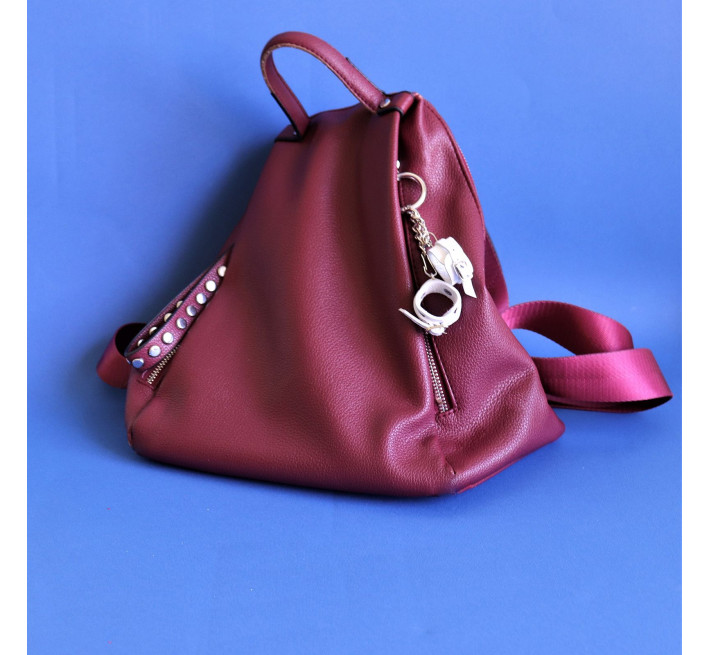 Брелок Наручники с пряжкой Feral Feelings Белый