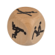 Дерев'яний кубик OOTB Kama Sutra Wooden Dice, 3 x 3 см