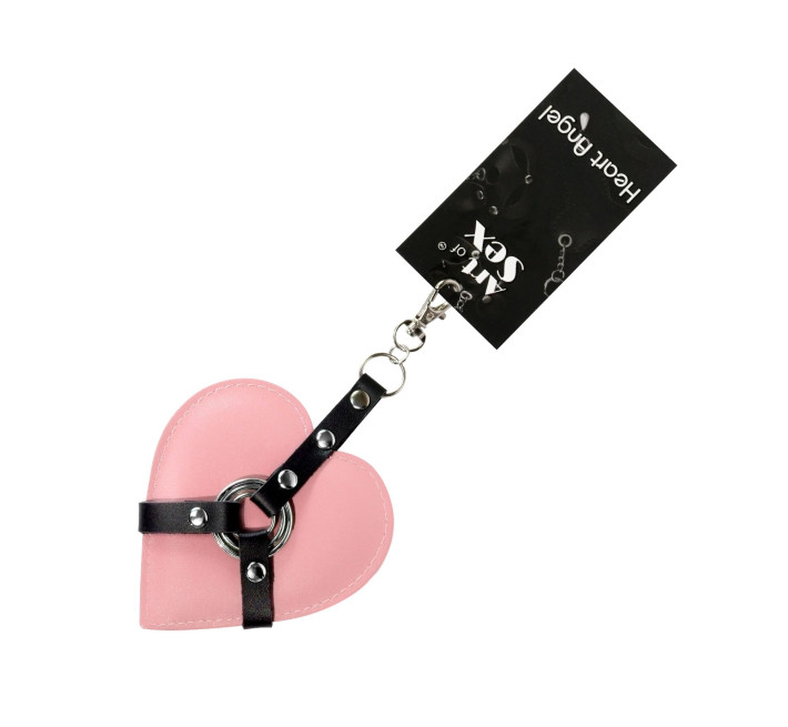 Брелок на карабине для ключей Art of Sex Heart Angel, Розовый