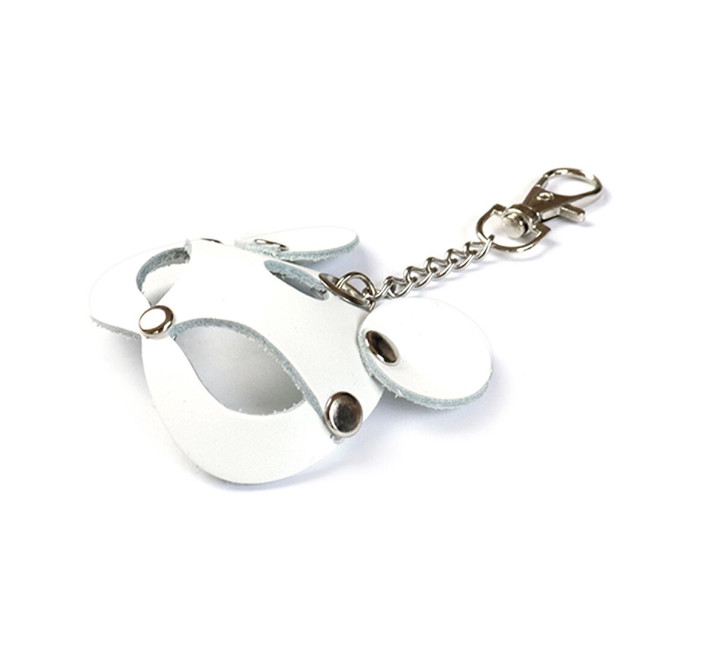 Брелок на карабіні для ключів Art of Sex Mouse, Білий