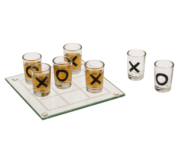 Набір склянок OOTB Drinking Game Tic Tac Toe, 9 шт.