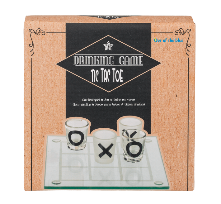Набір склянок OOTB Drinking Game Tic Tac Toe, 9 шт.