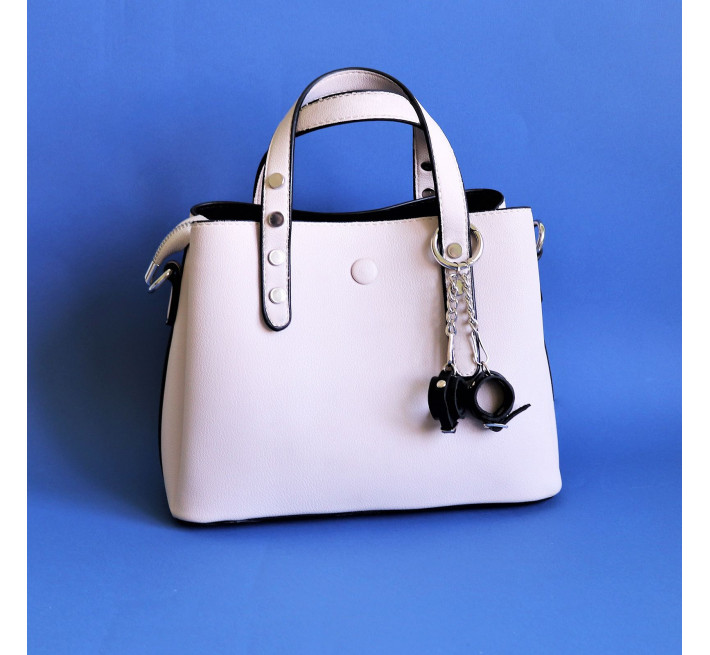 Брелок Наручники із пряжкою Feral Feelings Чорний