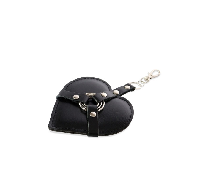 Брелок на карабіні для ключів Art of Heart Angel, Чорний