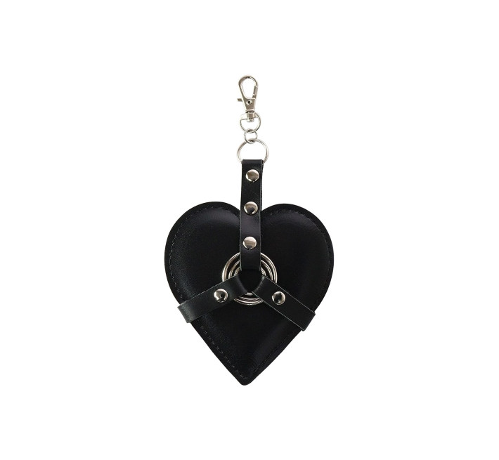Брелок на карабіні для ключів Art of Heart Angel, Чорний