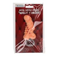 Відкривачка OOTB Bottle Opener Willy+Balls With Hand, 13 см