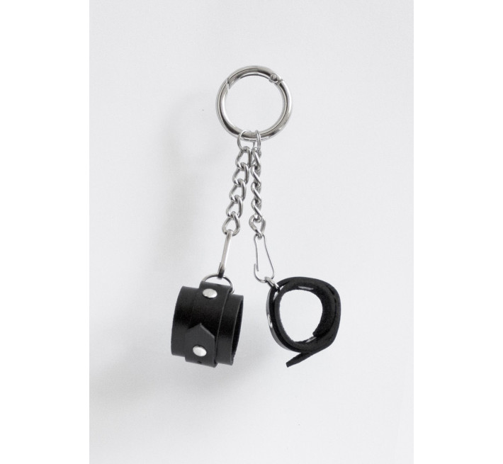Брелок Наручники Feral Feelings Чорний