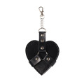 Брелок на карабіні для ключів Art of Sex Chained Heart, Чорний