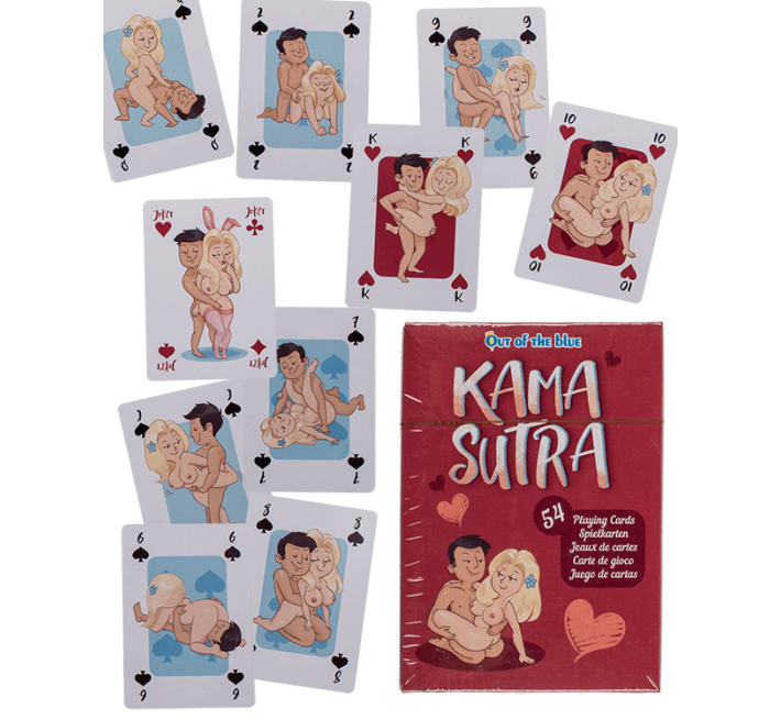 Игральные карты OOTB Kamasutra Comic II, 54 шт.