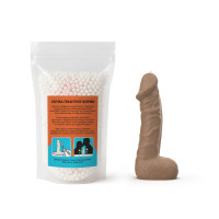 Свічка у вигляді члена Чистий Кайф MEDIUM Brown