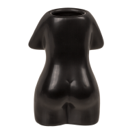 Керамическая ваза OOTB Women´s Body Black, 175 мл