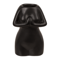 Керамическая ваза OOTB Women´s Body Black, 175 мл